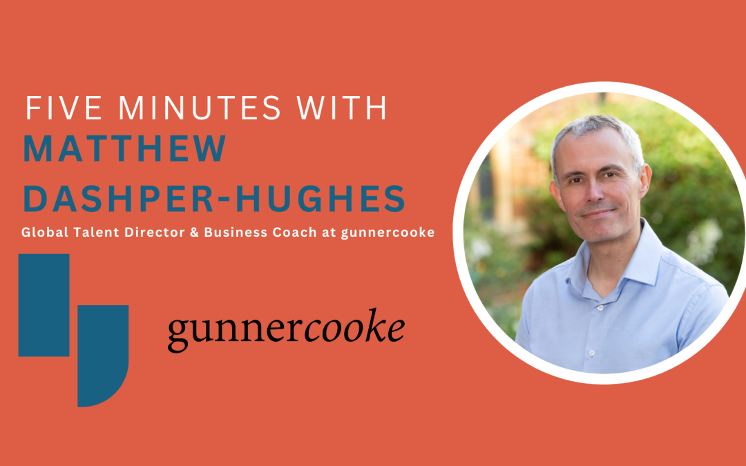 Five Minutes With Matthew Dashper-Hughes